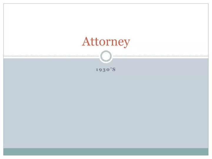 attorney