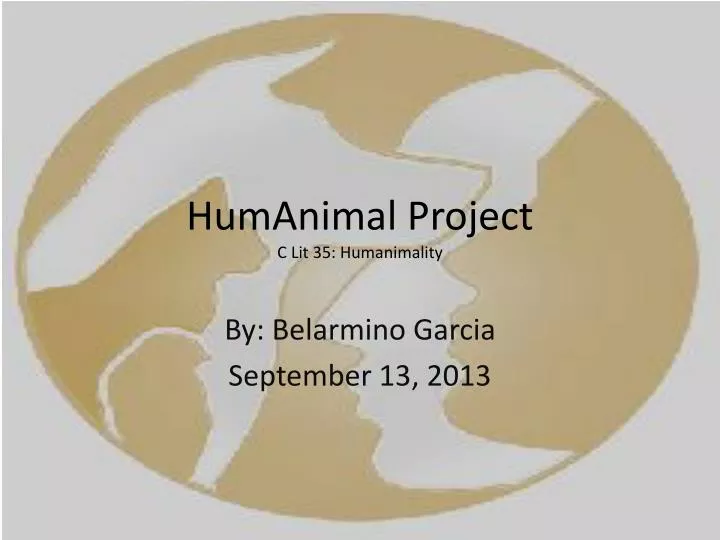 humanimal project c lit 35 humanimality