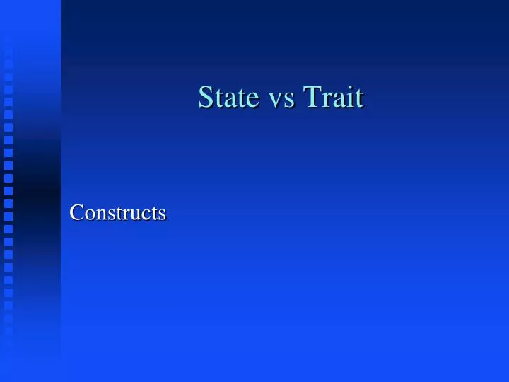 state vs trait