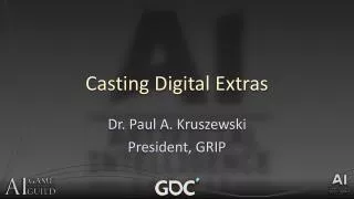 Casting Digital Extras