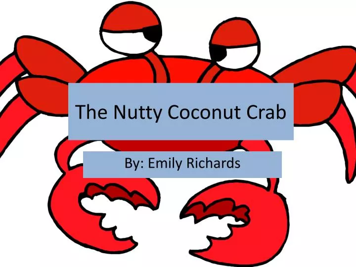 the nutty coconut crab