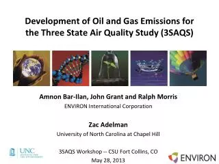 Development of Oil and Gas Emissions for the Three State Air Quality Study (3SAQS)