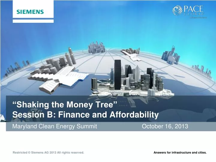 shaking the money tree session b finance and affordability