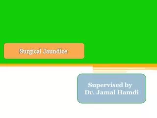 Surgical Jaundice