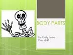 BODY PARTS - slide 1