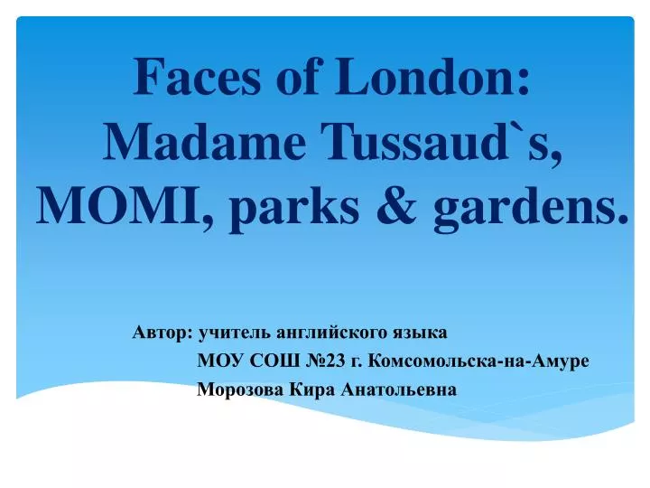 faces of london madame tussaud s momi parks gardens