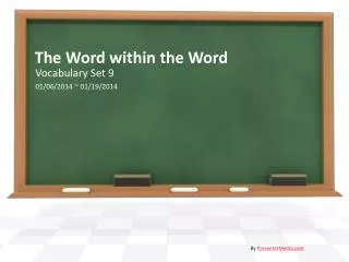 The Word within the Word