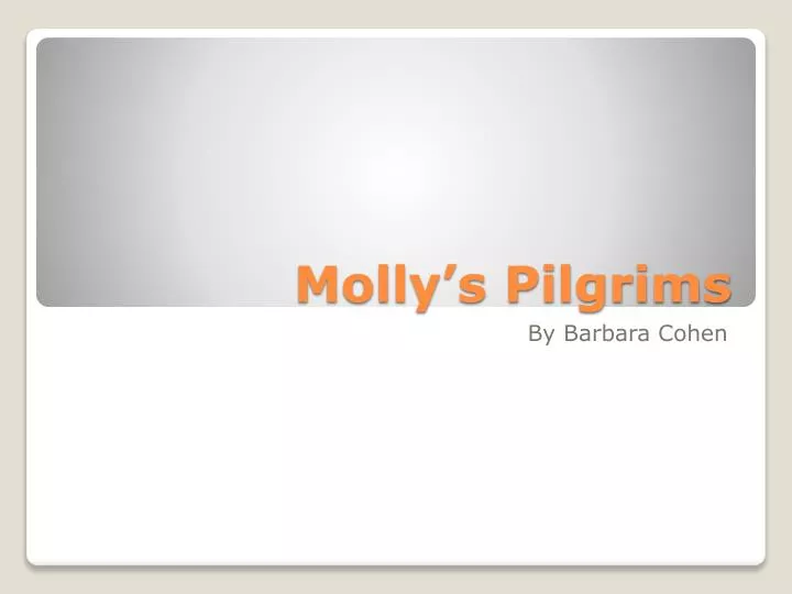 molly s pilgrims