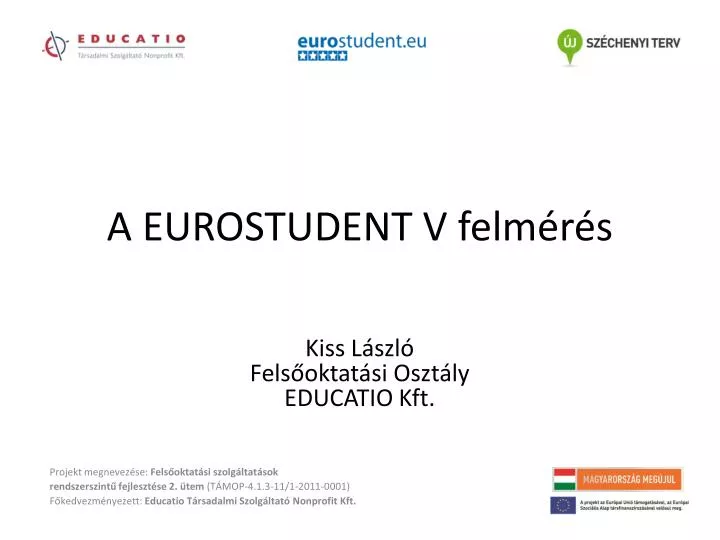 a eurostudent v felm r s