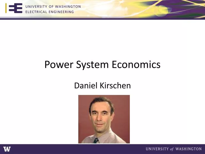power system economics