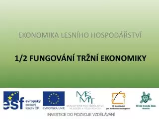 1 2 fungov n tr n ekonomiky