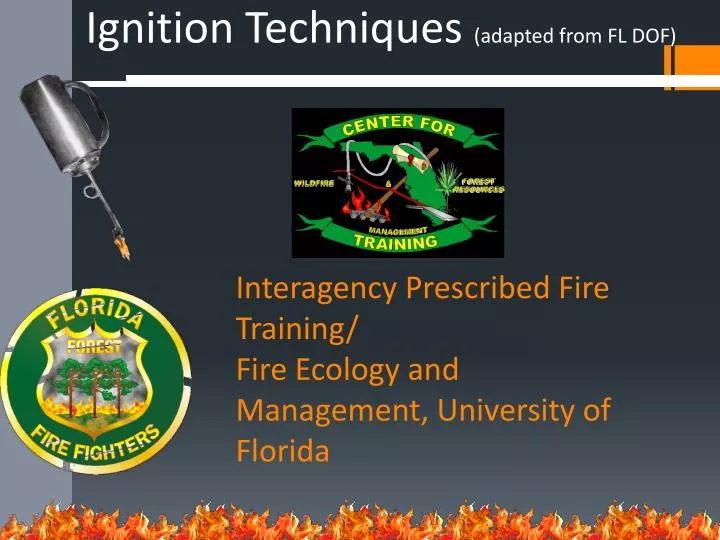 interagency prescribed fire training fire ecology and management university of florida
