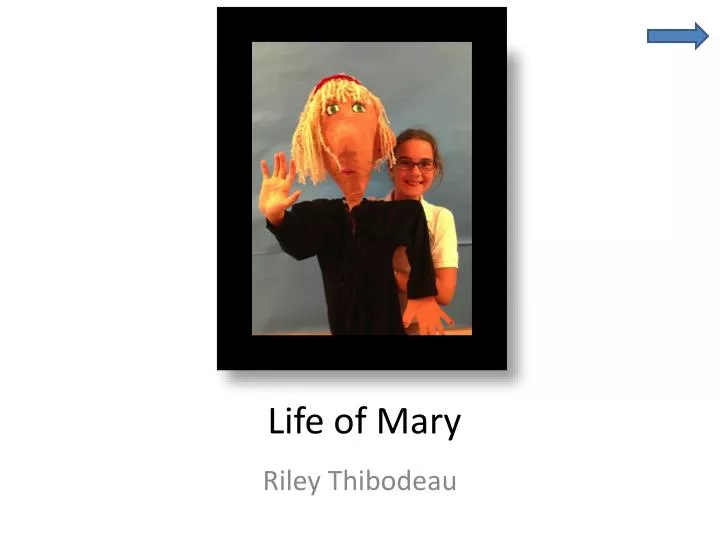 life of mary