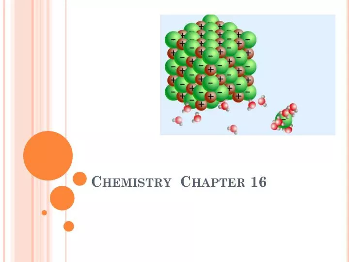 chemistry chapter 16