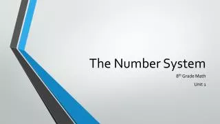 The Number System