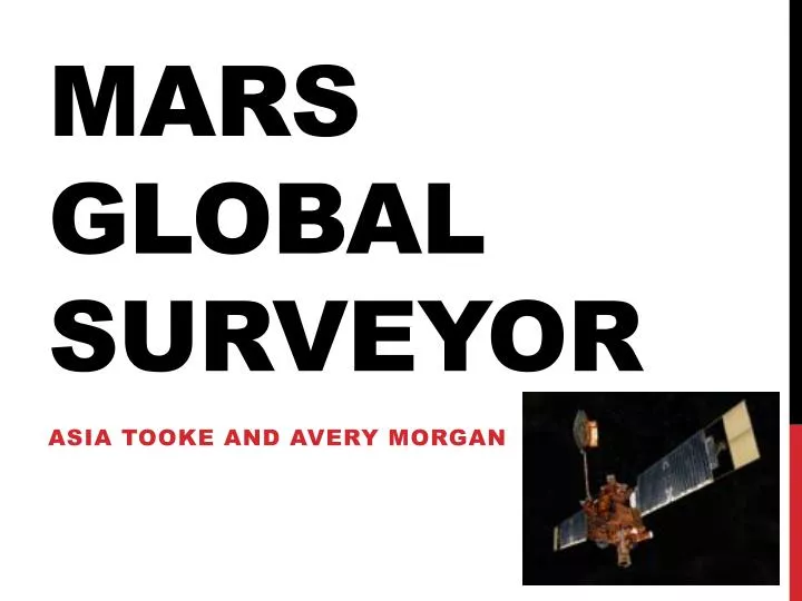 mars global surveyor