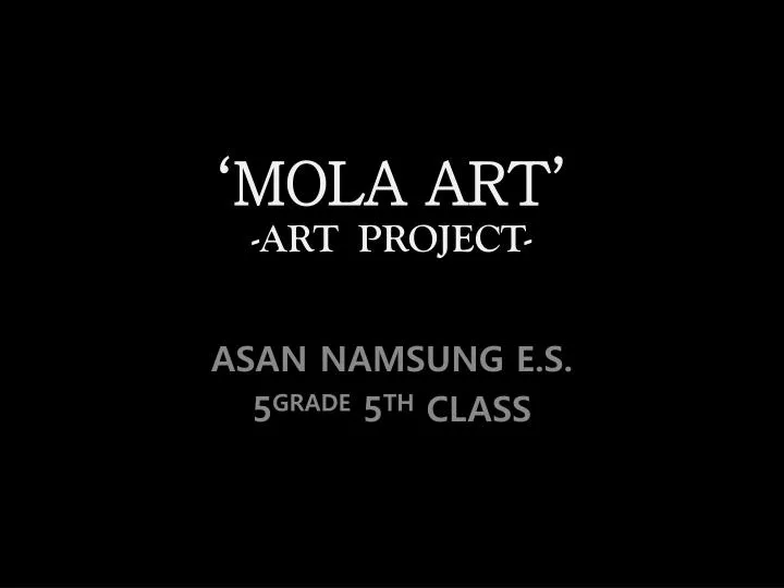 mola art art project