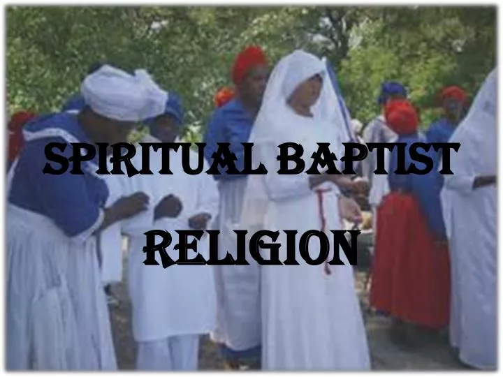 spiritual baptist