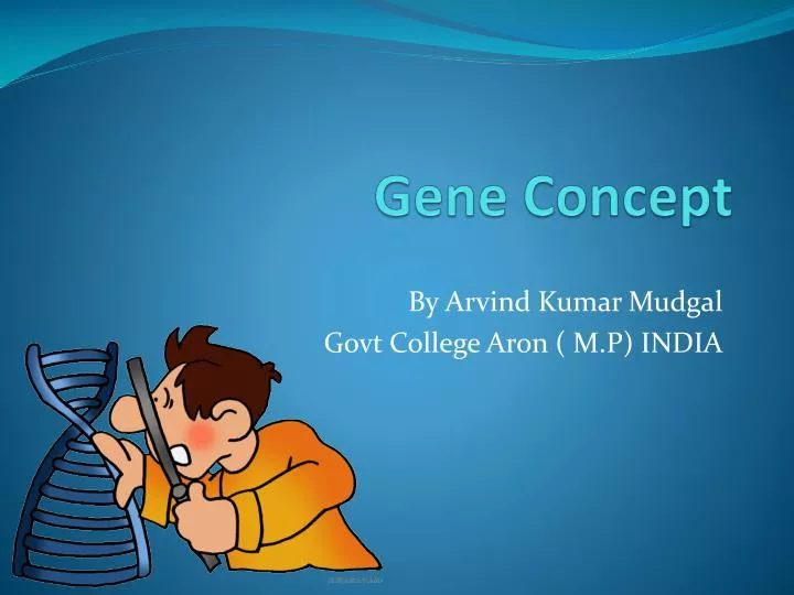 gene concept