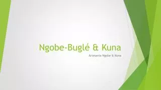 ngobe bugl kuna