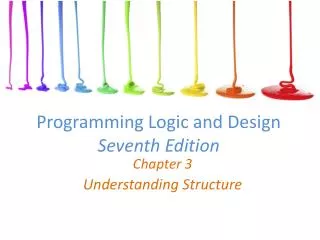 Programming Logic and Design Seventh Edition