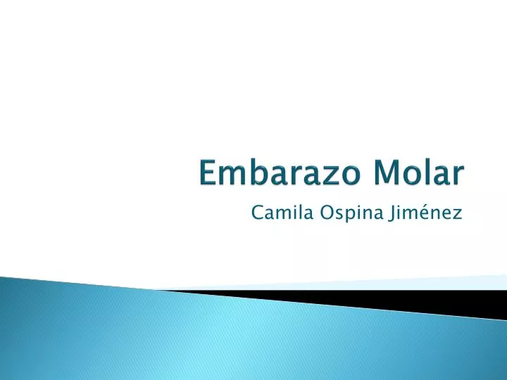 embarazo molar