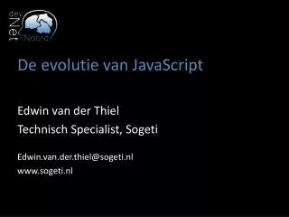 De evolutie van JavaScript