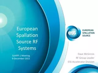 European Spallation Source RF Systems