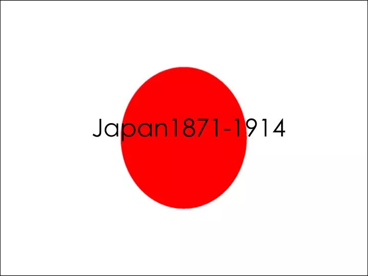 japan 1870 1914