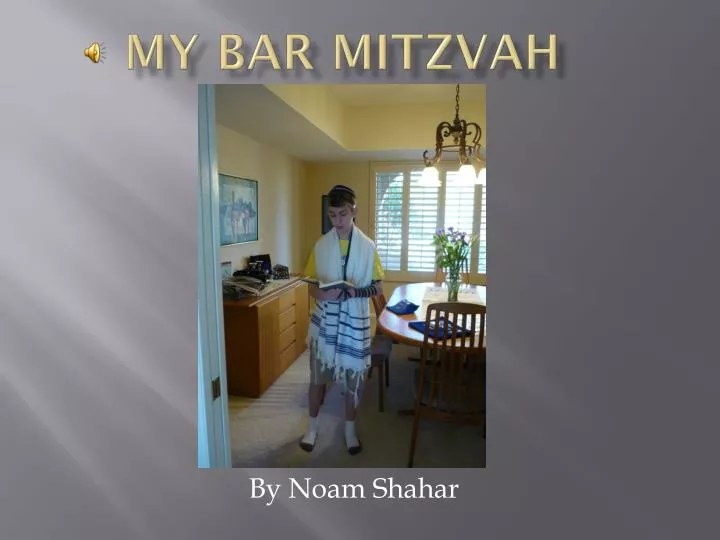 my bar mitzvah
