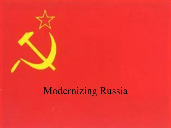 modernizing russia