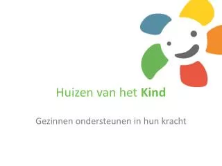 huizen van het kind