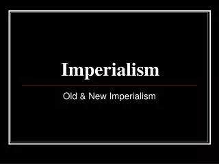 imperialism