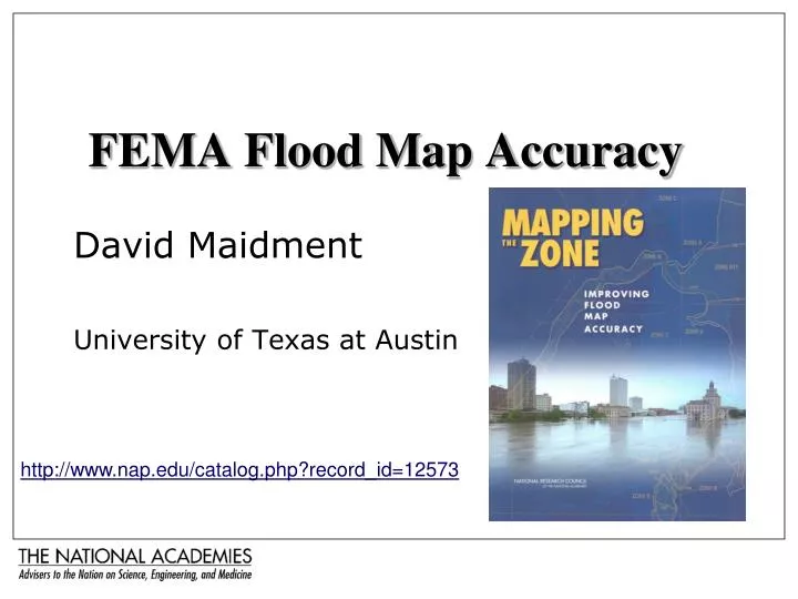 fema flood map accuracy