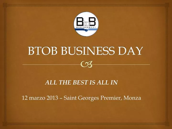 btob business day