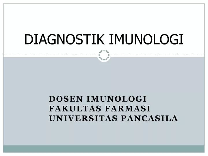 diagnostik imunologi