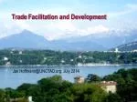 Trade Facilitation and Development - slide 1