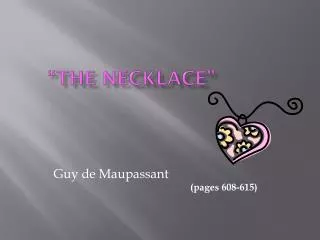 the necklace