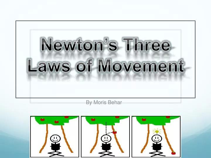 newton s three laws of movement