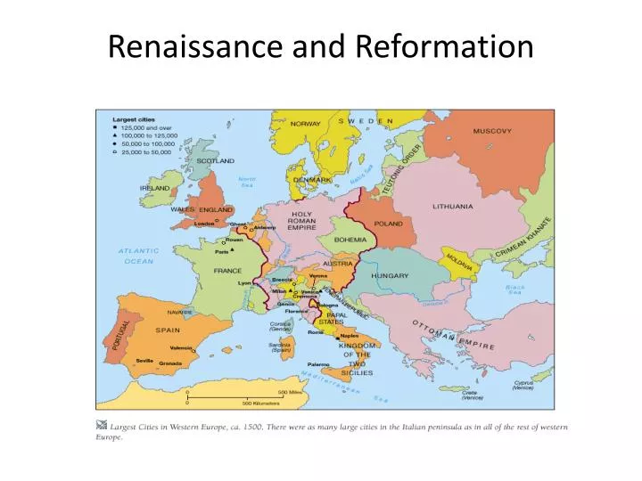 renaissance and reformation