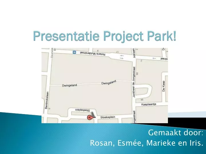 presentatie project park