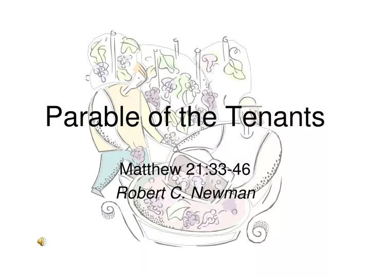 parable of the tenants