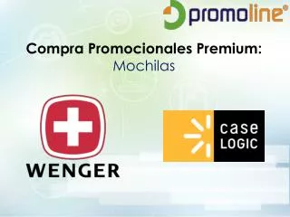 Compra Promocionales Premium: Mochilas
