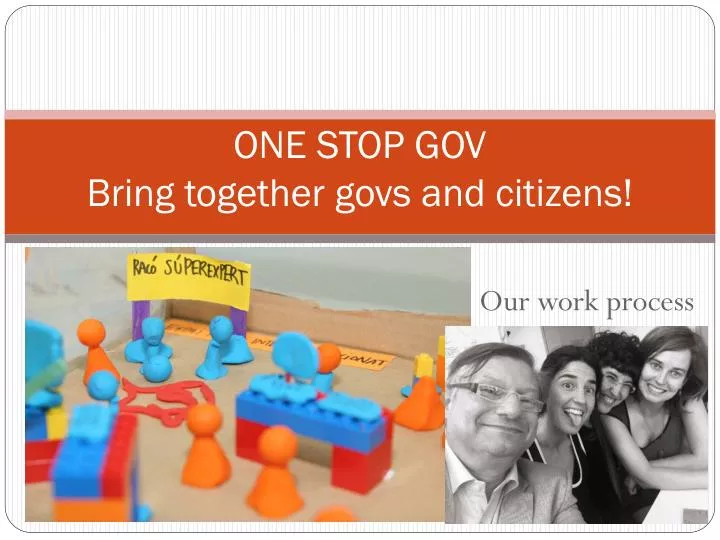 one stop gov bring together govs and citizens