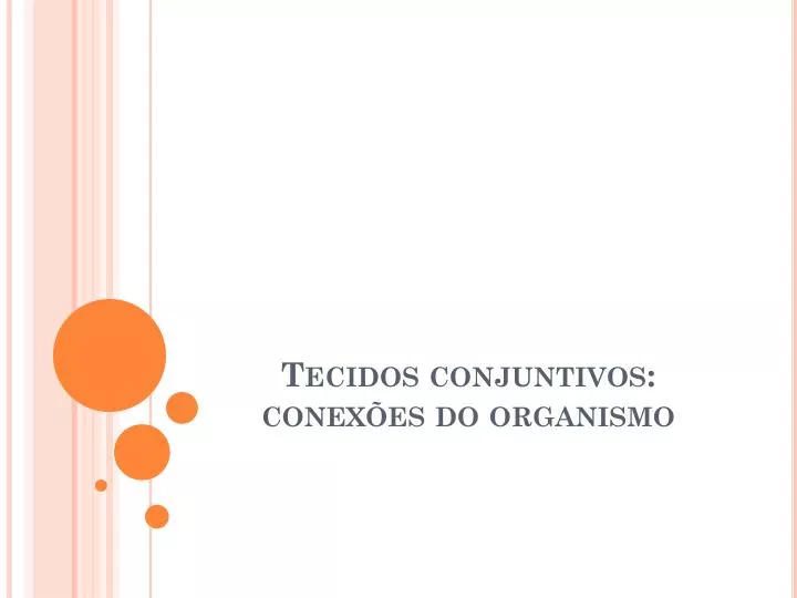 tecidos conjuntivos conex es do organismo