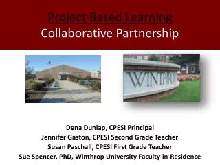 Project Based Learning Collaborative Partnership