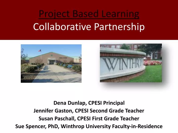 project based learning collaborative partnership