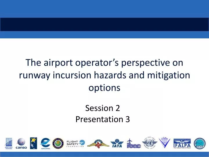 the airport operator s perspective on runway incursion hazards and mitigation options