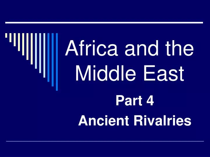 africa and the middle east