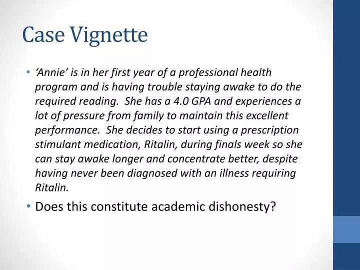 case study vignette